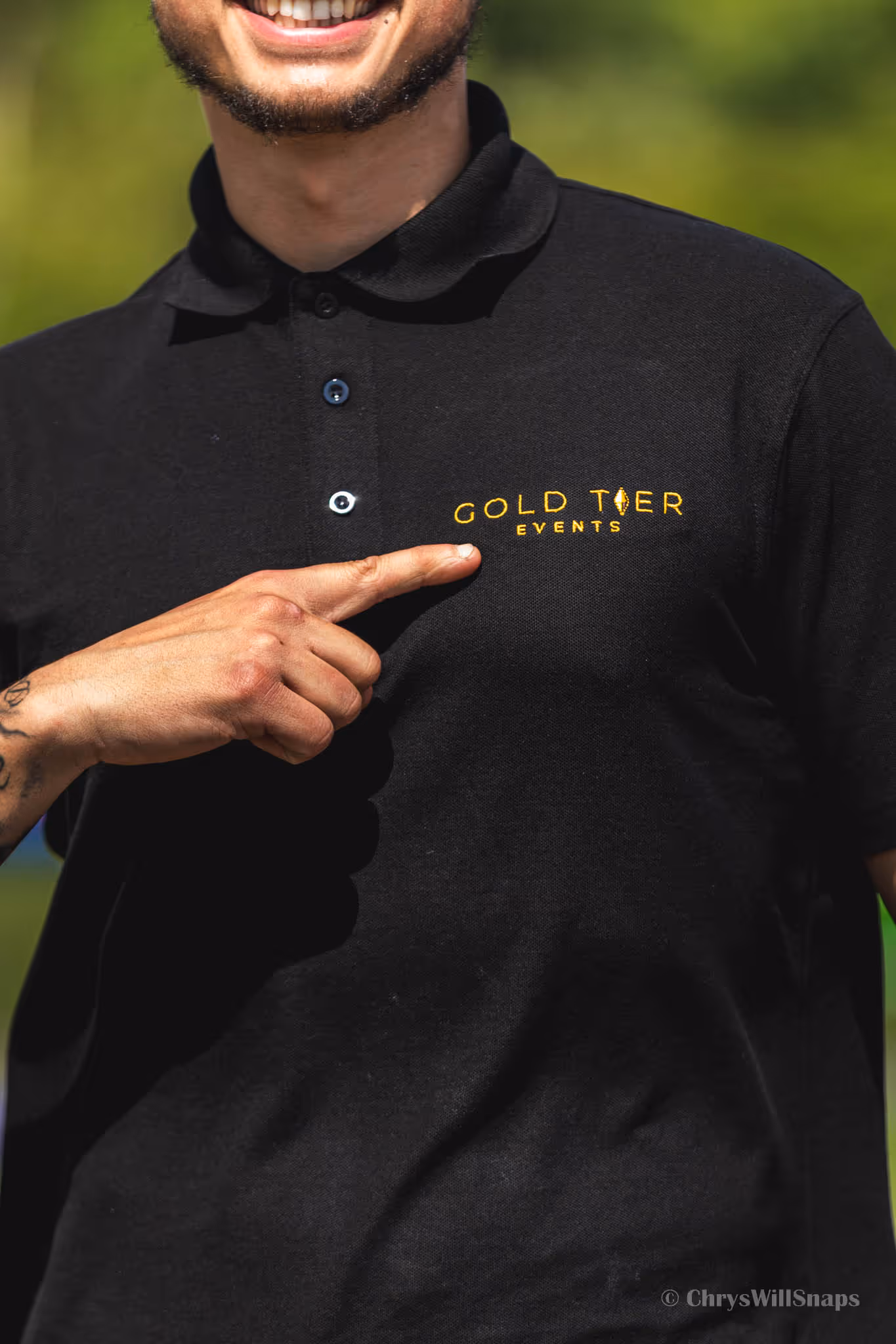 The Gold Tier Events team delivering a bespoke corporate event